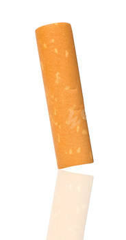 cigarette filter isolated