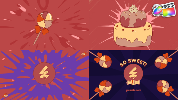 Sweet Morphing Logo for FCPX alt