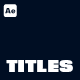 Big Titles - VideoHive Item for Sale