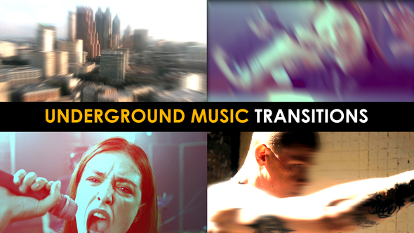 Underground Music Transitions | After Effects alt