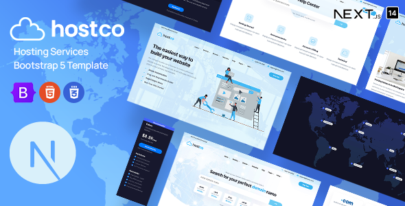 Hostco - Premium Web Hosting NextJs Template