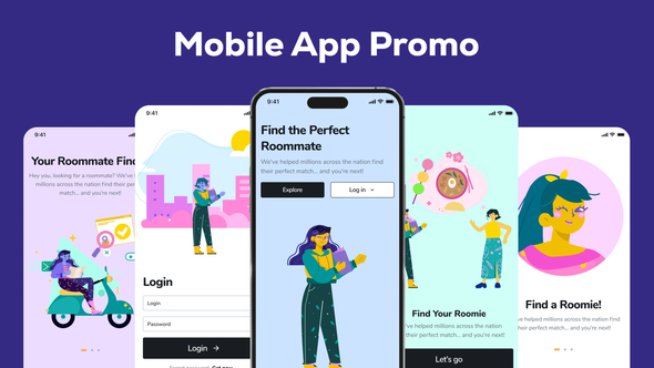 Mobile App Promo