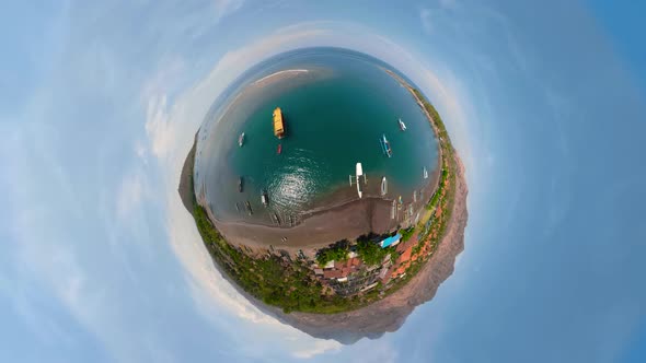 Seascape with Beach Vr360