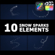 Snow Sparks Elements | FCPX - VideoHive Item for Sale