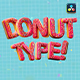 Colorful Donut Letters Pack | DR - VideoHive Item for Sale