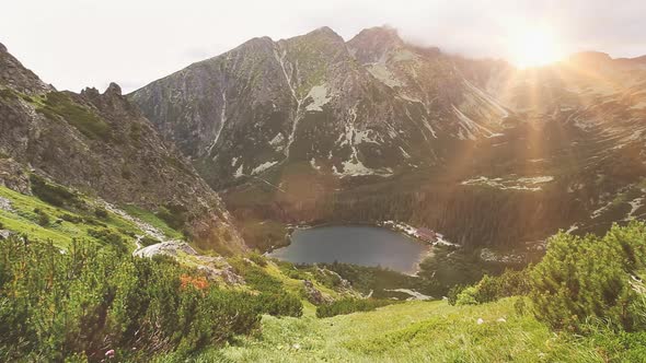 Tatry Mountains in Poland