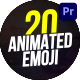 Animated Emoji vol.01 | Premiere Pro - VideoHive Item for Sale