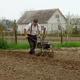 Working Man With Motor Cultivator (Life Sound) - VideoHive Item for Sale