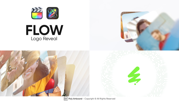 Flow Logo Reveal For Final Cut Pro X alt