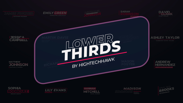 Lower Thirds