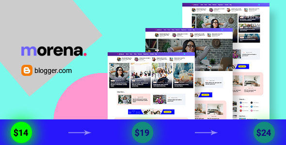 Morena – News & Magazine Blogger Theme – 0 Sold!