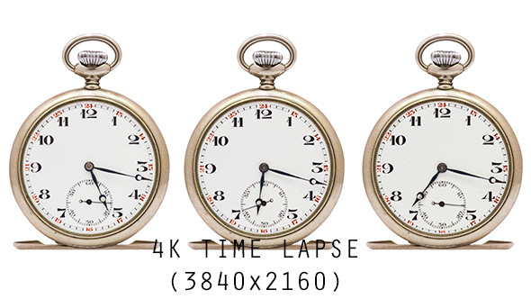 3 Watches Clocks (4k Resolution)