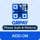 QRPay Phone Authentication and User Referral Addon - CodeCanyon Item for Sale