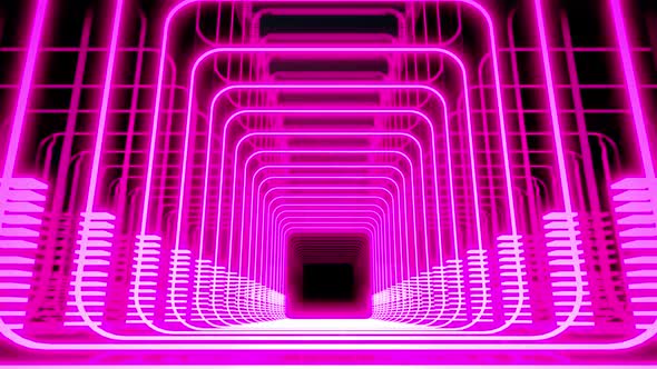 Cyberpunk Light On Tunnel Stage 01 HD alt