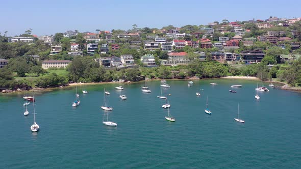 Milk Beach A Popular Swimming Spot in Sydney Harbour during the Summer