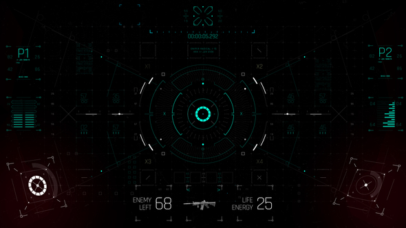 HUD UI Game Controller Screen 4 alt