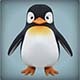 cartoon penguin 3d modeling - 3DOcean Item for Sale