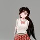 Stylized Female Student - 3DOcean Item for Sale