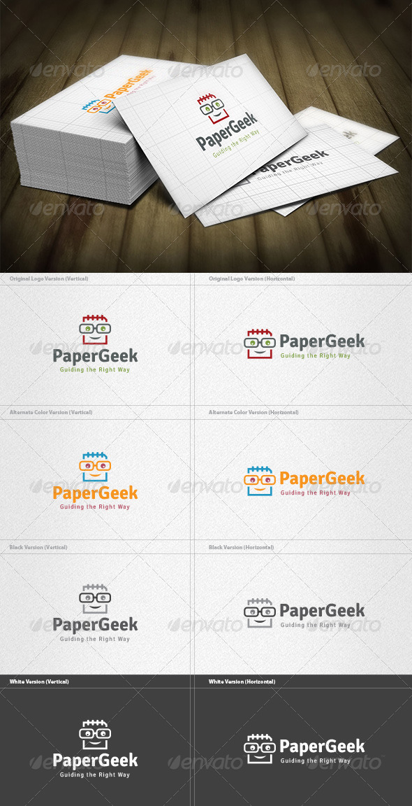 Paper Geek Logo