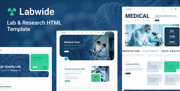 Labwide – Laboratory & Research Html Template – 0 Sold!