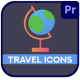 Travel Icons And Titles for Premiere Pro - VideoHive Item for Sale