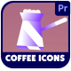 Coffee House Icons And Titles for Premiere Pro - VideoHive Item for Sale
