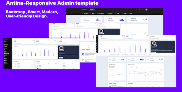 Antina - Responsive Bootstrap Admin Template