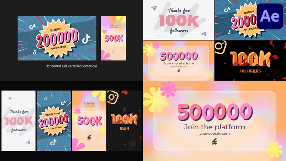 Followers Typography for After Effects alt