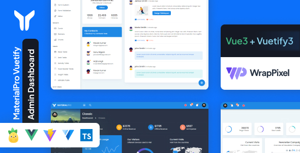 MaterialPro VueJs Admin Template