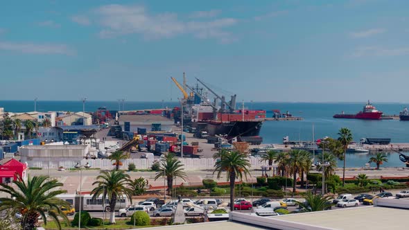 Port of Sousse, water transport International.