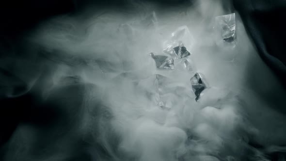 Crystals of Ice and Curling Smoke