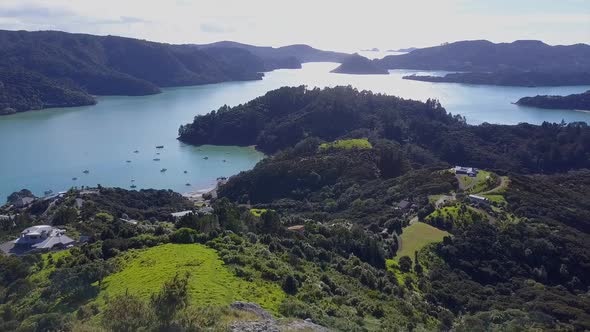 Bay of Islands from top of mountain