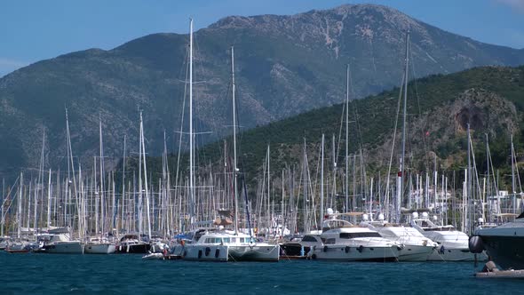 Yachts Marina in Fethiye