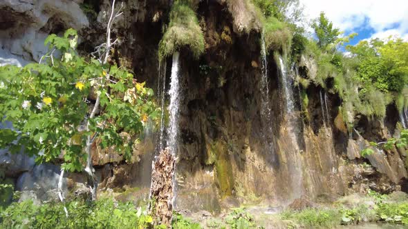 Mali Prstavac Waterfall in Plitvice Lakes