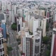 Skyscrapers, Buildings, Japanese Immigration Memorial (Curitiba) aerial view - VideoHive Item for Sale