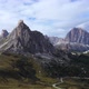 Aerial view on the   Dolomites Alps from Pass Giau ,Italy - VideoHive Item for Sale