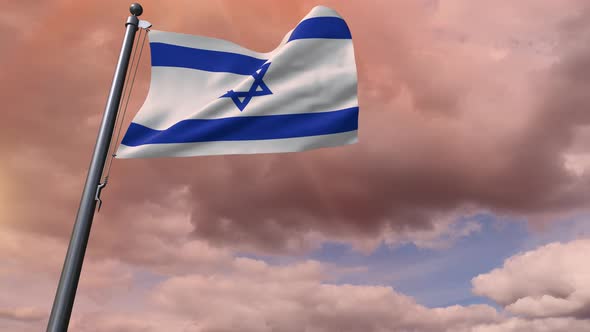 Israel Flag 4K