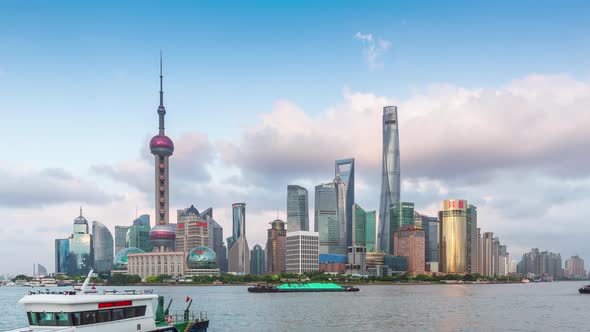 Time Lapse of Shanghai city