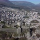 Aerial drone view of Gjirokaster cityscape - VideoHive Item for Sale