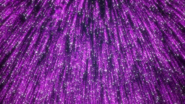 Violet Faling Particles