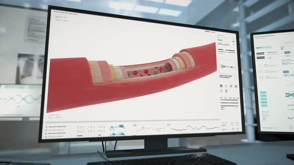 Health problem analysis system is checking the condition of the patients artery alt