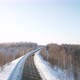 Road Through Winter  Birch Forest Covered With Hoarfrost. - VideoHive Item for Sale