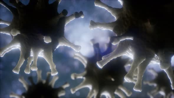 Loop Rotation of Coronavirus COVID-2019 alt