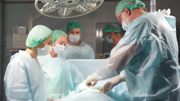 Interns Undergo Internships Attend Trial Surgery