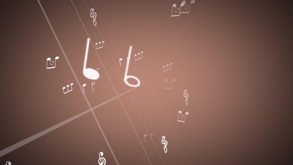 Musical Notes Animation