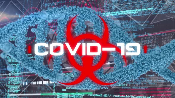 Coronavirus Covid19 concept animation