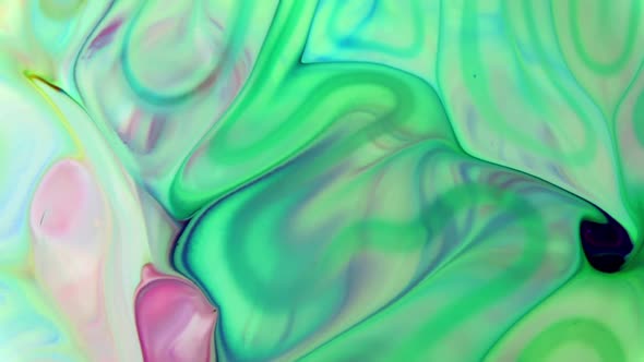 Color Explosion Abstract Vivid Art Painting Texture  alt