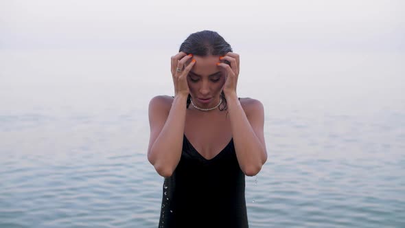 Portrait of a Girl on the Sea