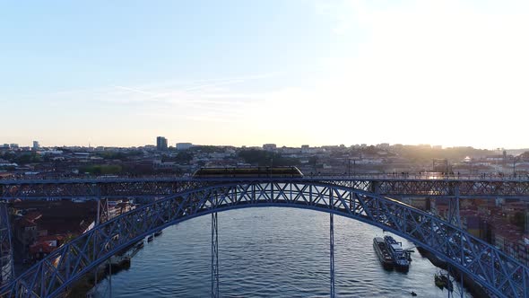 Train on Bridge