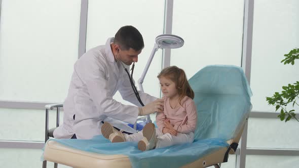 Child Patient Visits the Doctor'S Office